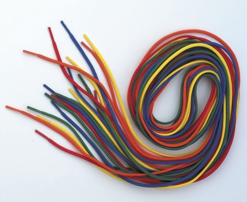 10 Pack of Coloured Threading Laces L-La8940