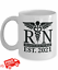 Rn Gift For Nurses 2021 Graduation New Registered Nurse Coffee Mug 11oz 