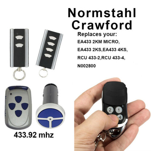 CRAWFORD EA433 2KM Micro Compatible Transmitter Replacement of the Remote Contro 