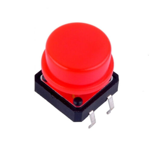 10PCS Red//Blue//White//Black B3F Tactile Switch Key Button Switch 12x12x7.3mm UK