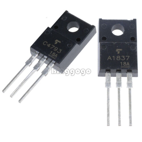 2SC4793 A1837 C4793 Transistor IC NEW 2pairs//4PCS 2SA1837