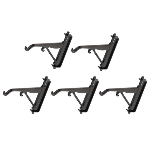 Set of 5pcs Alloy Black Rack Shelf 1//12 and 1//6 Dollhouse Wacky Accessories