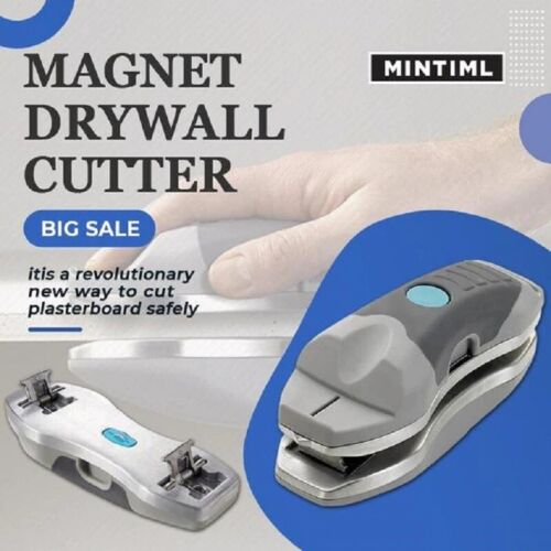 Mintiml Magnet Drywall Cutter Gypsum Board Cutter Quick Cutting Artifact Tool 