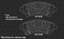 Rotors Ceramic Pads F 2002 Cadillac Deville w//Std Brake OE Replacement