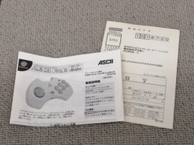 ASCII Pad FT Special SNK Version Dreamcast DC Blue Controller  Near MINT