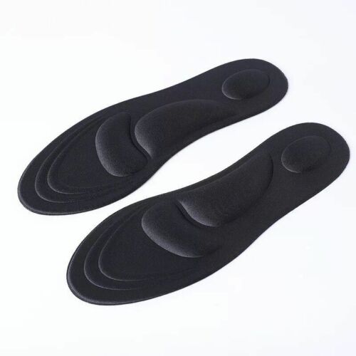 1Pair Shoe Insoles 4D Universal Sole Sports Massage Mat Foot Inserts Support Pad 