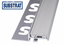 Alu Treppen Treppenstufen Profil Winkel Treppenkantenprofil 250cm x 25mm x 9mm