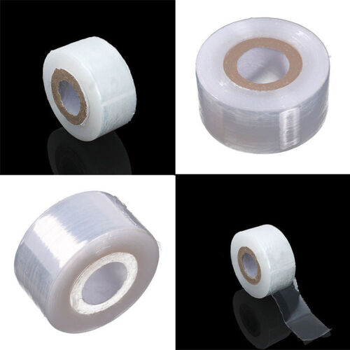 200M*2.5cm Nursery Grafting Tape Roll Stretchable Self-adhesive Degradable White 