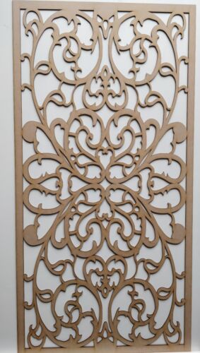 Radiator Cabinet Decorative Screening Perforated 3mm /& 6mm thick MDF laser cutG5