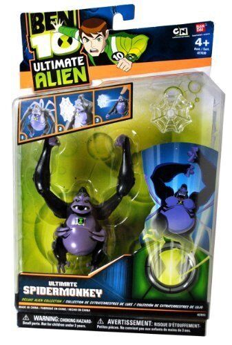 Ben 10 Ultimate Alien Series Deluxe Scimparagno Spidermonkey