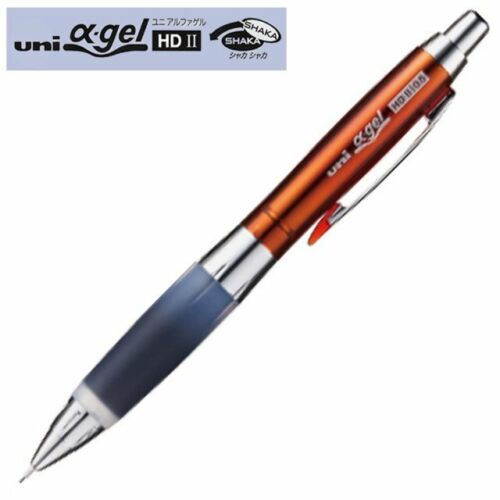 Vermilion Color Uni Alpha-Gel Firm Grip 0.5 mm M5-619GG Mechanical Pencil