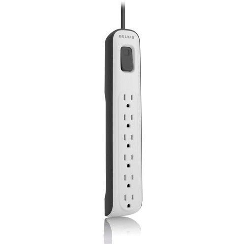 Belkin 6 Outlet Power Strip Extension Cord w/ Surge Protector Tap 4 ft. 