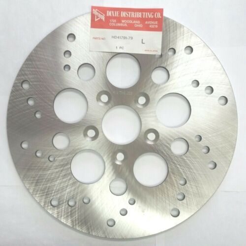 STAINLESS STEEL REAR BRAKE ROTOR HARLEY FXST FXD DYNA  XLH SPORTSTER HD 41791-79 