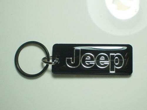 Jeep Key Chain Black Chrome