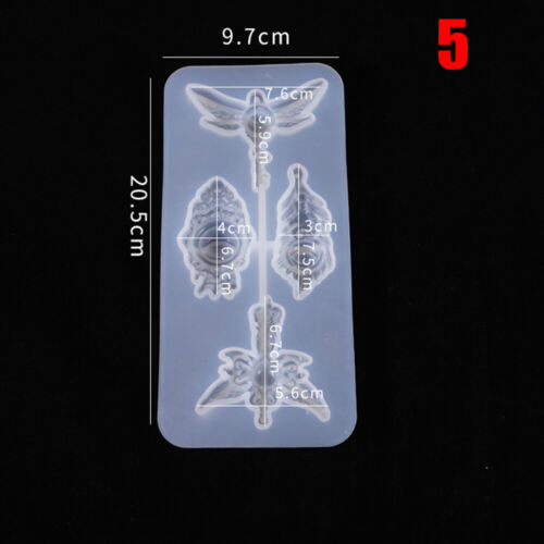 Silicone Mold DIY Crystal Pendant Epoxy Resin Mould Molds Jewelry Making Crafts 
