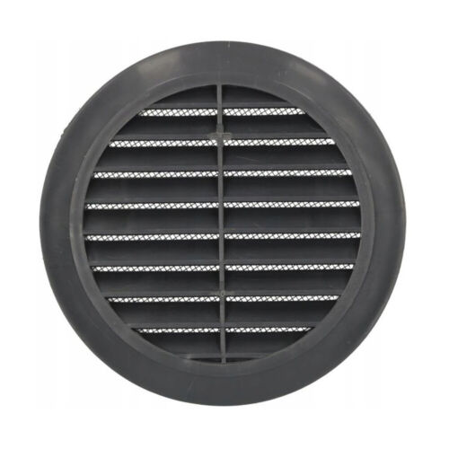 4" 5" Circle Air Vent Grill Cover Round Ducting Ventilation Fly Net Wall Ceiling