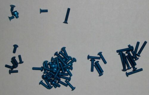 Details about  / Tamiya M06 Pro  Blue Aluminum Hex Head Screw Kit M03//M04//M05//M07 NEW - 83pcs