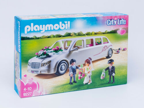 Playmobil 9227 Hochzeitslimousine City Life Brautpaar Hochzeitsauto Figuren OVP 
