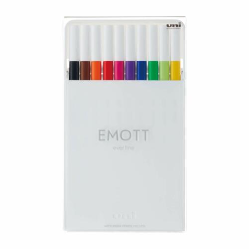 uni EMOTT mitsubishi colored  felt-tip pen 5 10 40 colors set from japan 
