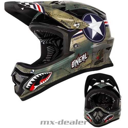 ONeal Backflip KINDER MTB DH BMX RL2 Wingman grau mountainbike Helm freeride