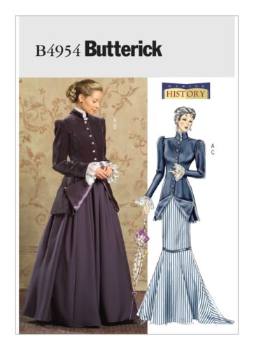 Butterick  Burda Sewing Pattern Costume Victorian Edwardian Movie Titanic Era 