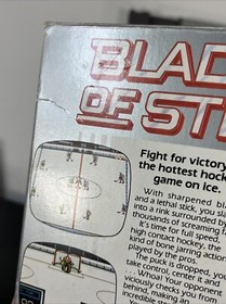 Blades of Steel w Box Nintendo NES Authentic CIB tested no styrofoam