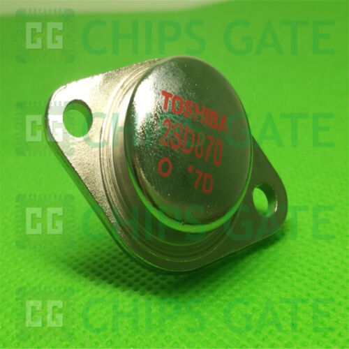 5PCS Transistor TOSHIBA TO-3 2SD870 D870