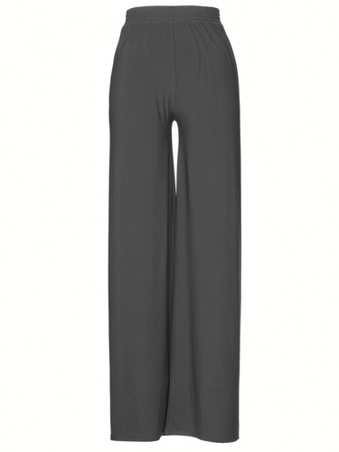 Marlene Pantaloni Magna Lagenlook strech Pantaloni Stretch rundumdehnbund GRIGIO SCURO