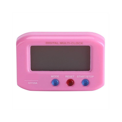 Room 2.7/" Small LCD Screen Digital Time /& Date Alarm Clock Night Light Kitchen