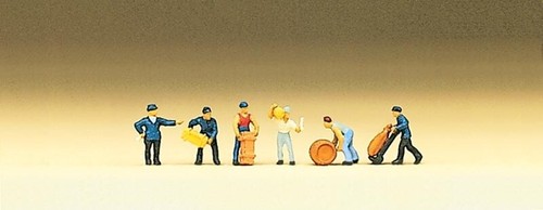 Preiser 88511 Güterbodenpersonal 1:220 Spur Z