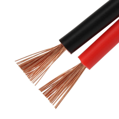 2 Core Extension Flex Cable Electric Wire Red//Black,Home Lighting Lamp LED Wire
