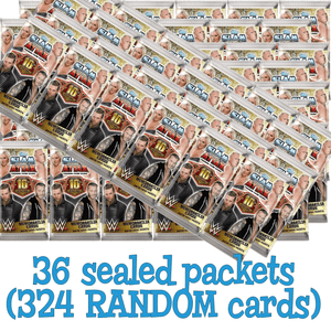 Wwe Slam Attax Live Trading Cards Box of 36 Scellé Paquets 324 Random cartes