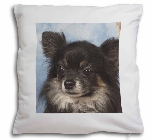 Black Chihuahua Dog Soft Velvet Feel Cushion Cover With Inner Pillow AD-CH3-CPW