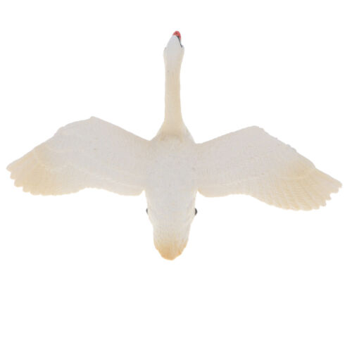Simulation White Swan Tiermodell Figur Kinder Spielzeug Weihnachtsgeschenk 
