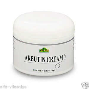 Arbutin Cream 4 oz HELPS Skin Whitening Dark Spots and Blemish Control 