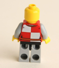 LEGO Lion Knight Quarters Minifigure w/ Shield 7946 Kingdoms Castle Beard CAS445