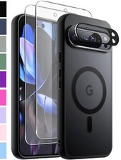 Matt Magnetisch Hülle + Displayglas + Kameraschutz Google Pixel 10 9 Pro a XL