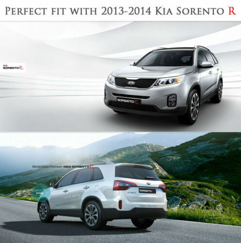 Front /& Rear Bumper DIFFUSER Pad Cover 2p For 2013 2014 Kia Sorento