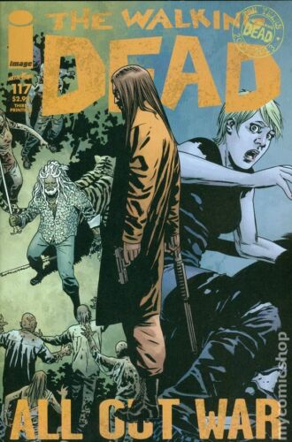 Walking Dead #117 Adlard Variant 3rd Printing NM 2014 Stock Image 