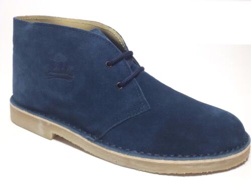 THE CAMMELL'S SCARPE UOMO POLACCHINE IN PELLE SCAMOSCIATA MADE IN ITALY 