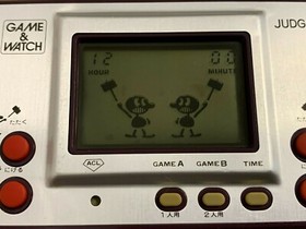 Rare Nintendo Game and Watch Judge Vintage 1980 Game -👽👾Retro Gift Idea👾👽