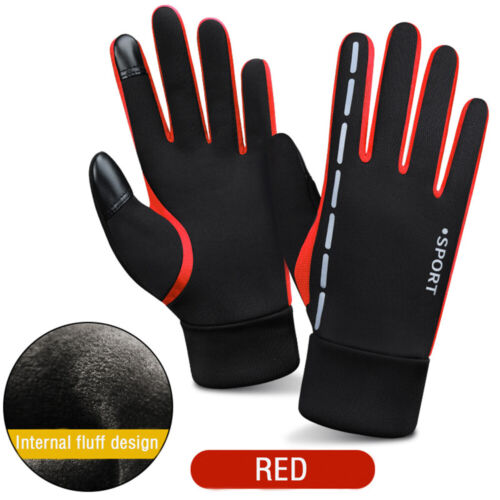 Details about  / Winter Warm Windproof Waterproof Fleece Lined Thermal Touch Screen Gloves Mens