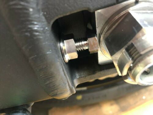 Details about   Honda CBR600RR 2003-2012 Titanium chain Axle Adjuster Nut & Bolt Set 