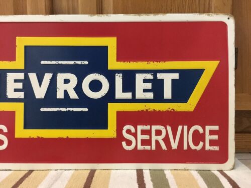 CHEVROLET Sales Service Authorized Shop Cars Truck Coupe Chevy Coke Large SS