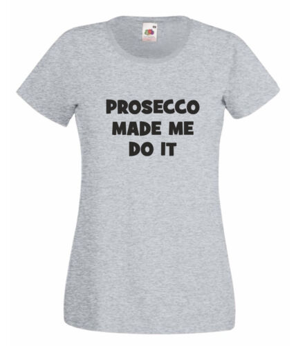 Prosecco Funny T Shirt Mum Mummy Aunty Mother Birthday Xmas Novelty Slogan Gift