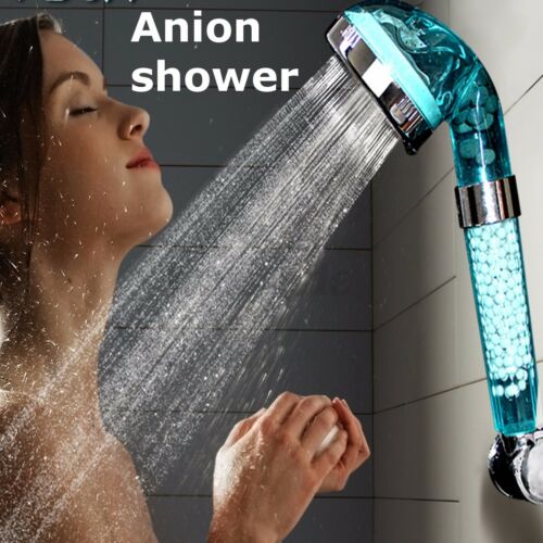 High-Pressure Handheld Anion SPA Water-saving Bath Spray Shower Head Nozzl 