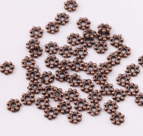 Wholesale 1000 PCS Tibetan Silver Daisy Flower Spacer Beads Jewelry Findings 4mm