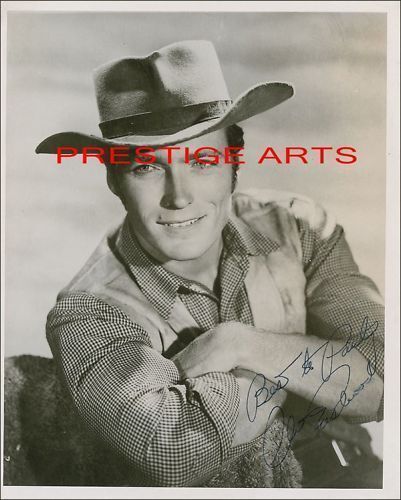 Clint Eastwood signed photo print 