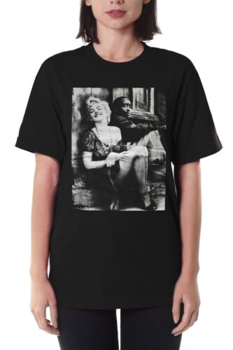 Marilyn /& 2pac Vintage Casual Men/'s Tee Street Urban Graphic T-Shirt New Black