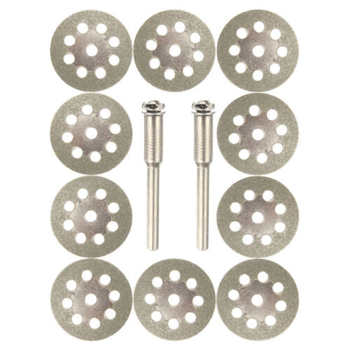 10PCS Diamond Cutting Wheel Saw Blades Cut Off Discs Set for Dremel Rotary Tool 